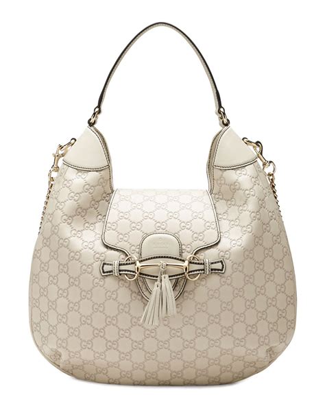 gucci gg bag white|gucci guccissima bag.